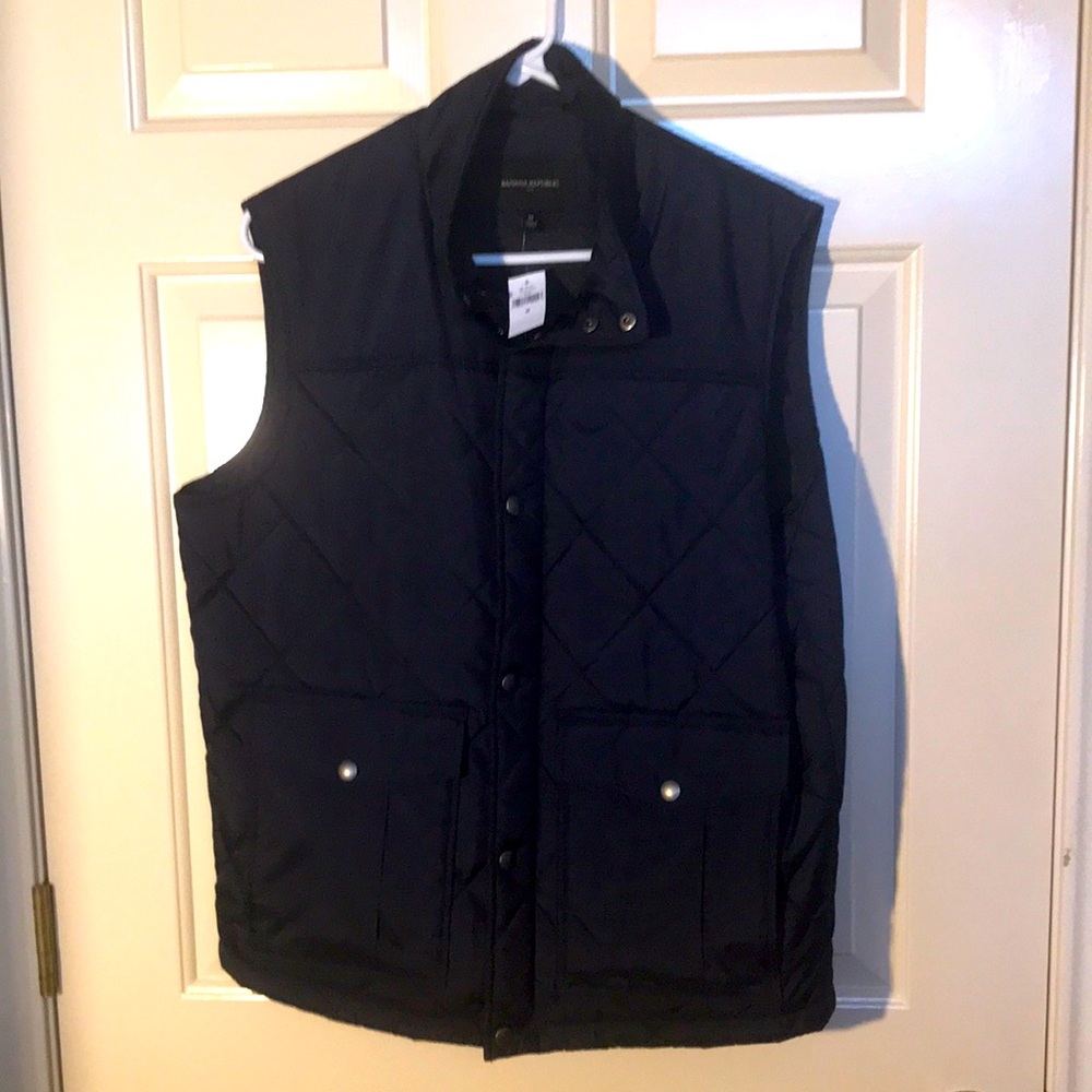 Banana Republic Quilted insulated Vest Medium
